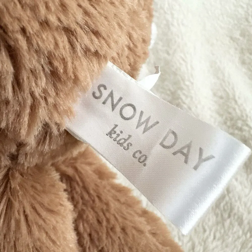 Snow Day Kids Brown Fox Plush 15” Stuffed Animal Touch Hands And Feet